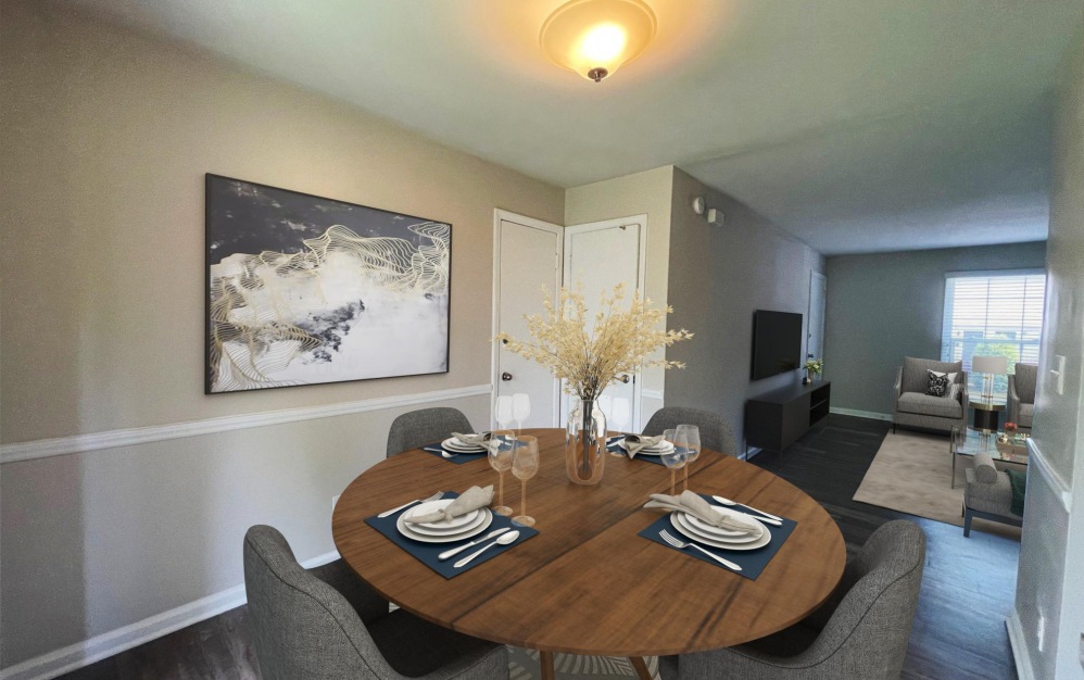 2 Bed Garden - 2 bedroom floorplan layout with 1.5 bath and 1090 square feet. (Kitchen)